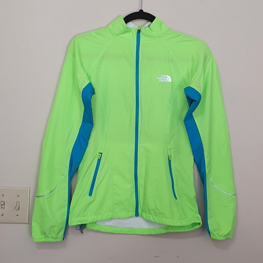 The North face Neon Green Lightweight Jacket
